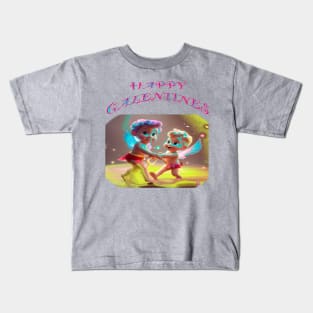 Happy Galentines day card Kids T-Shirt